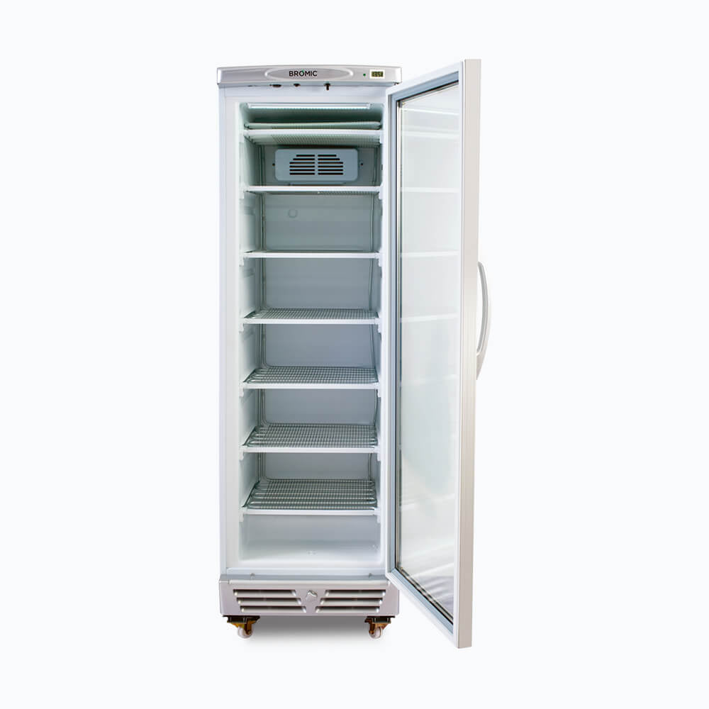 Bromic Upright Display Freezer - 300L - 1 Door - Flat Glass - Whisk Hospitality - UF0374S-NR