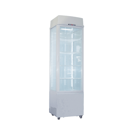 Exquisite CTD235 Upright Display Refrigerator - Whisk Hospitality - 3PA-8767-DHT-CTD235W