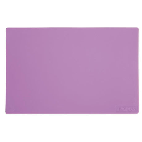 Hygiplas Low Density Chopping Board Purple - 450x300x10mm GL295 - Whisk Hospitality - GL295