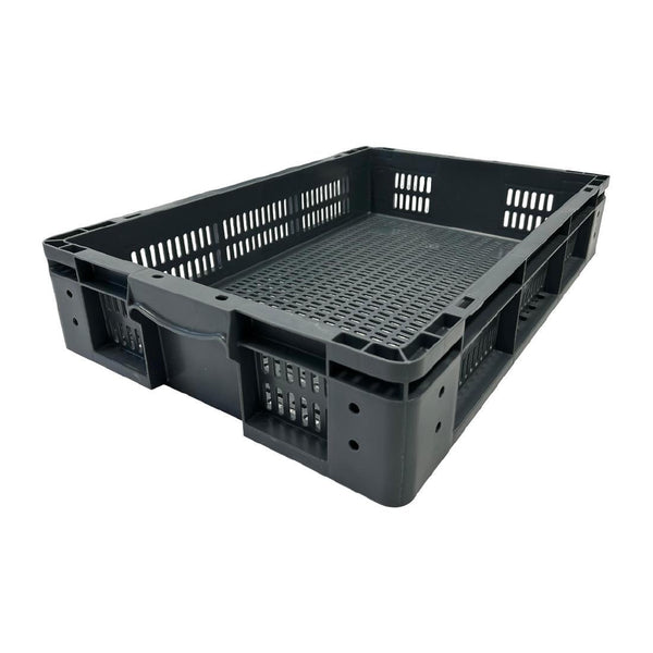 Vogue Perforated Plastic Storage Crate - 600x400x120mm DX999 - Whisk Hospitality - DX999