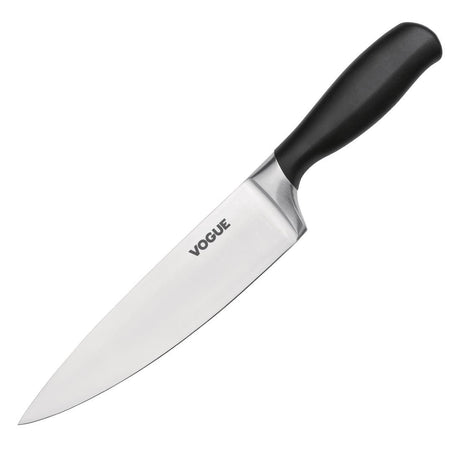 Vogue Soft Grip Chef's Knife St/St - 200mm 8" GD750 - Whisk Hospitality - GD750