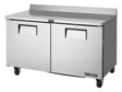 True Refrigeration Worktop Counter Freezer 2 Solid Swing Doors - TWT - 60F - HC - Whisk Hospitality - TWT-60F-HC