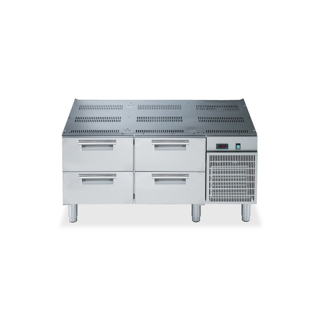 Electrolux 700XP Refrigerated Base with 4 Drawers 1200mm E7TTBECOMIN - Whisk Hospitality - E7TTBECOMIN
