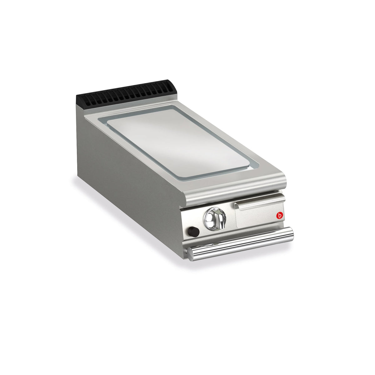BARON 1 Burner Gas Fry Top With Smooth Chrome Plate And Thermostatic Control - Whisk Hospitality - Q90SFTT/G405