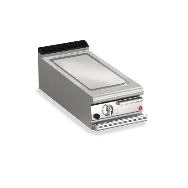 BARON 1 Burner Gas Fry Top With Smooth Chrome Plate And Thermostatic Control - Whisk Hospitality - Q90SFTT/G405