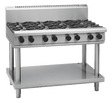 Waldorf 800 Series Rnl8806G Ls 1200Mm Gas Cooktop Low Back Version Leg Stand - Whisk Hospitality - RNL8806G-LS