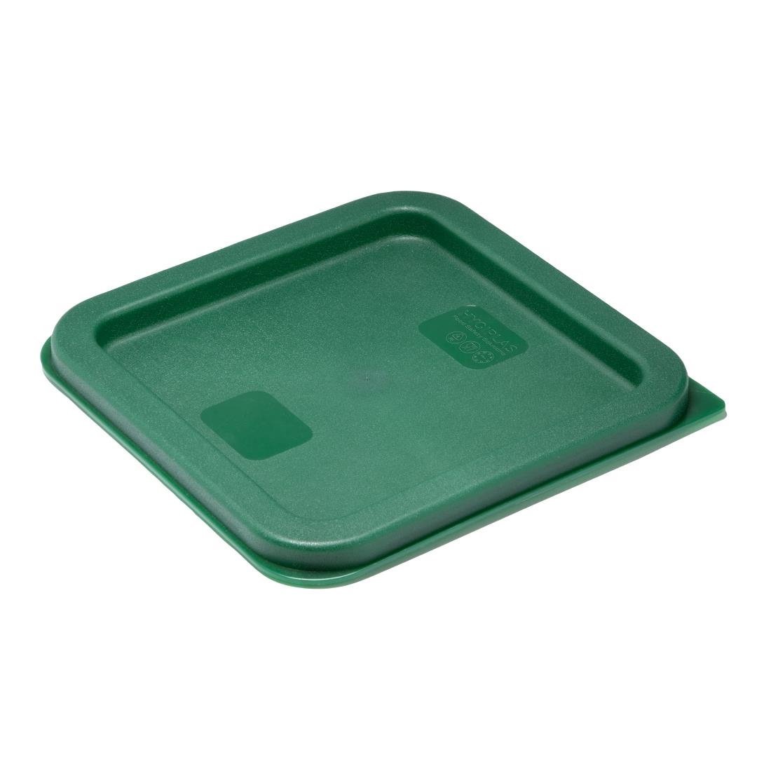 Hygiplas Square Green Lid for - 1.5/3.5Ltr HY413 - Whisk Hospitality - HY413