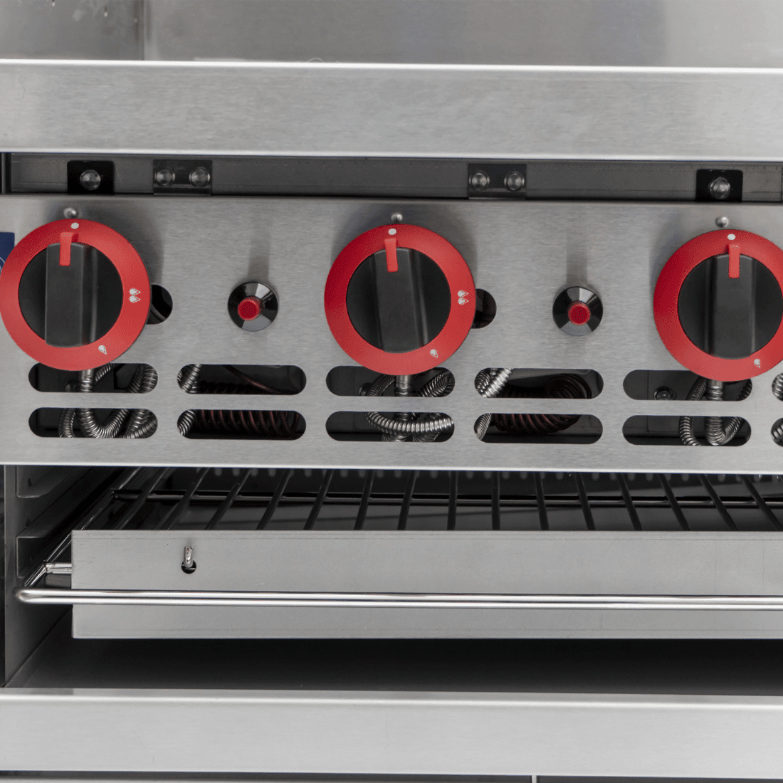 Gasmax Gas Griddle and Gas Toaster with Cabinet - GGS - 24 - Whisk Hospitality - GGS-24