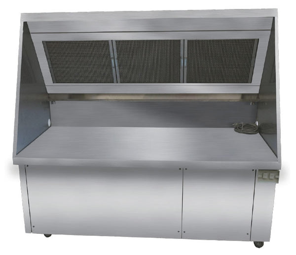 Simcohood DUCTLESS EXHAUST HOOD SYSTEM 620 MM W 1800MM X D 750MM X H 1400MM DH1800 - Whisk Hospitality - DH1800-750