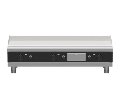 Waldorf Bold Gplb8120G B 1200Mm Gas Griddle Low Back Version Bench Model - Whisk Hospitality - GPLB8120G-B