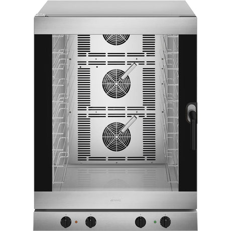 SMEG ALFA1035H - 2 Humidified convection oven - Three phase. Manual electromechanical controls 10 tray - Whisk Hospitality - ALFA1035H-2