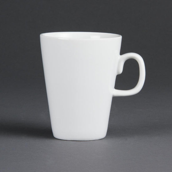 Olympia Whiteware Latte Mug - 310ml (Box 12) C359 - Whisk Hospitality - C359