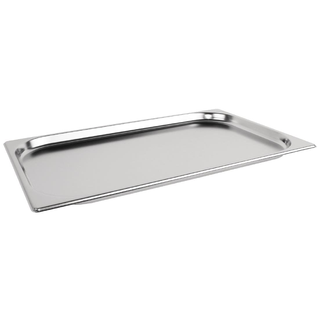 Vogue Heavy Duty St/St - GN 1/1 Pan 20mm GC961 - Whisk Hospitality - GC961