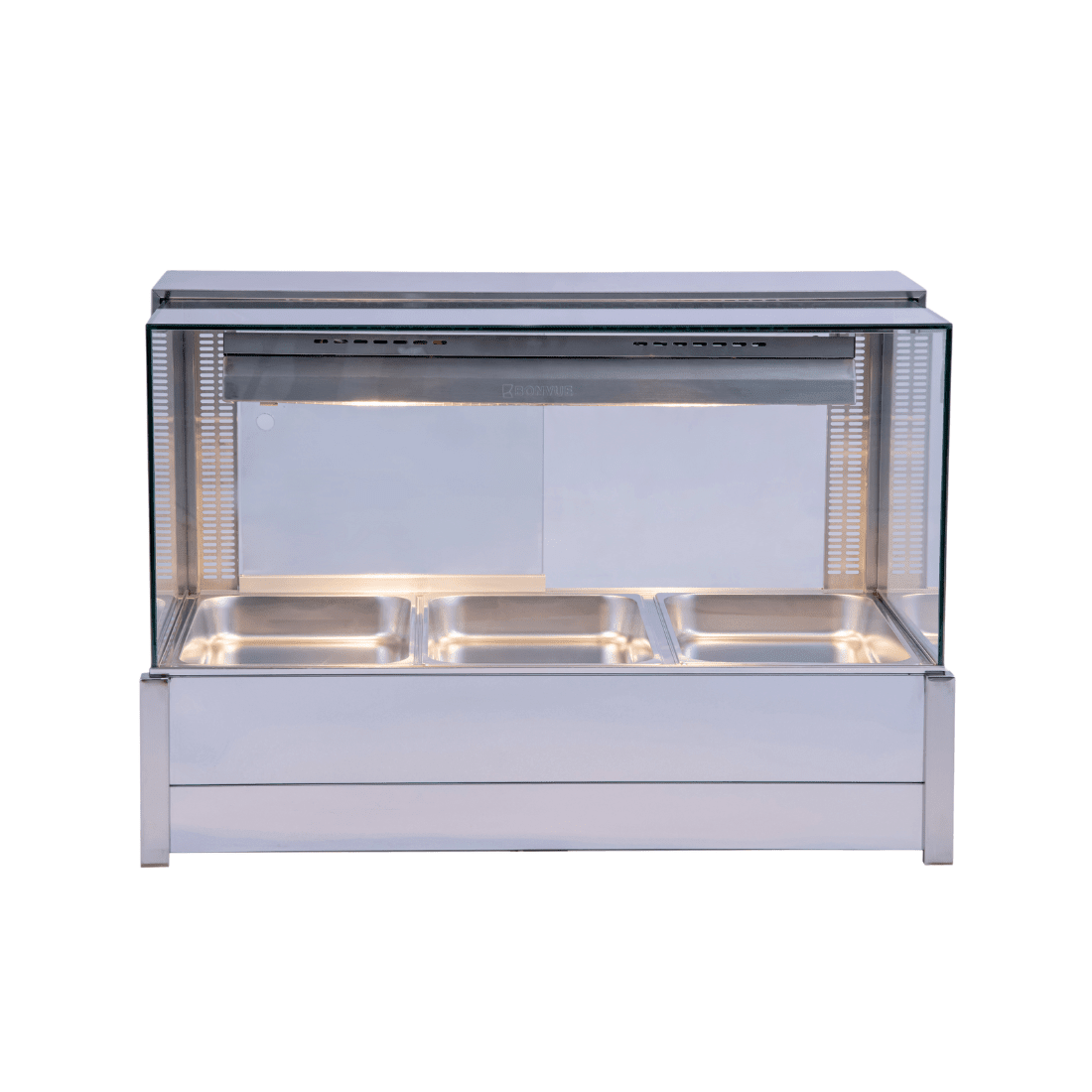 Bonvue Square Countertop Wet and Dry Bain Marie - BM11SC - Whisk Hospitality - BM11SC