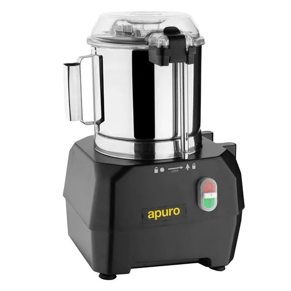 Apuro Cutter Bowl 5Ltr with Veg Prep Attachment & 4 discs SA799-A - Whisk Hospitality - SA799-A