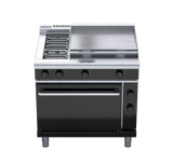 Waldorf Bold Rnlb8616E 900Mm Electric Range Static Oven Low Back Version - Whisk Hospitality - RNLB8616E