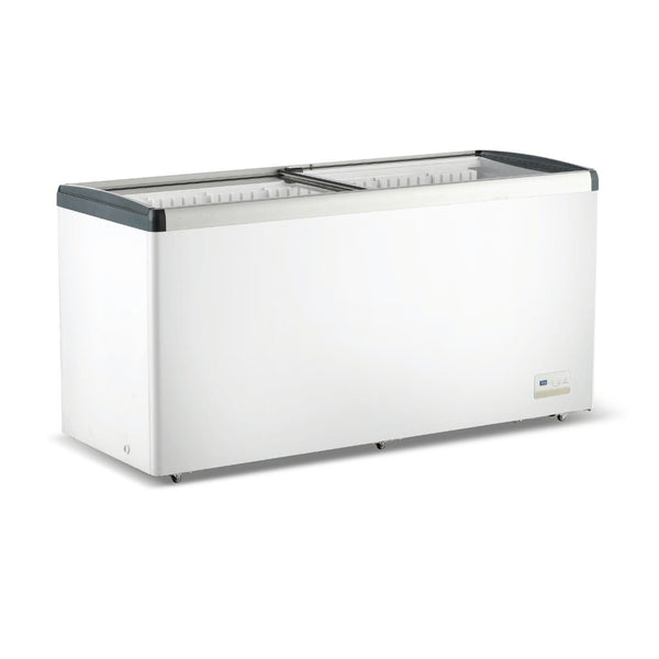 Thermaster 516L Chest Freezer with Flat Glass Sliding Lids - WD516G - Whisk Hospitality - WD516G