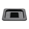Vogue Black Polycarbonate Lid - GN 1/6 U478 - Whisk Hospitality - U478