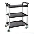 Vogue Mobile Trolley Compact Polypropylene Black - 130kg CF101 - Whisk Hospitality - CF101
