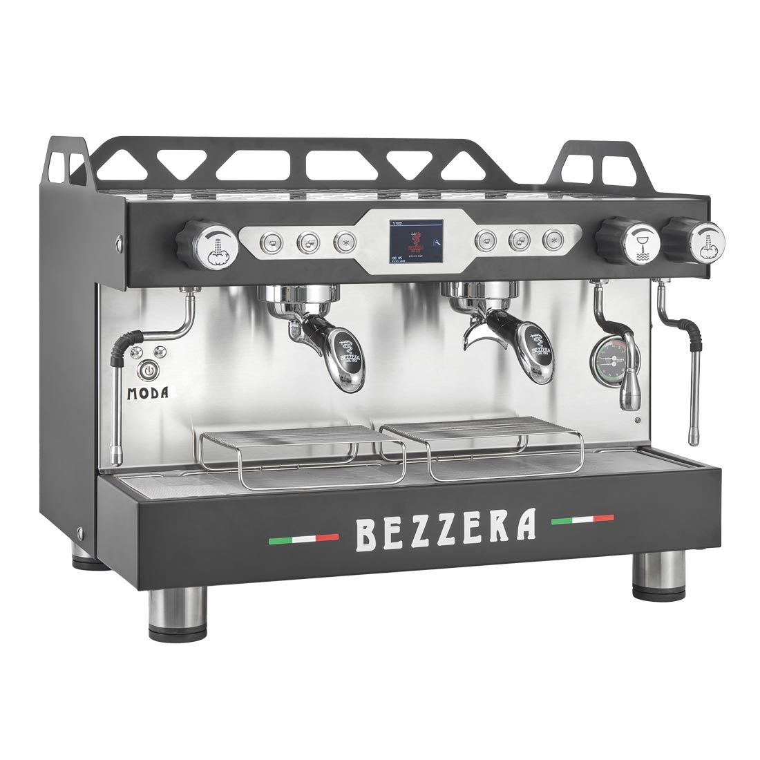 Bezzera 2 Group Moda DE PID Espresso Machine  -  BZMODAPID2B - Whisk Hospitality - BZMODAPID2B
