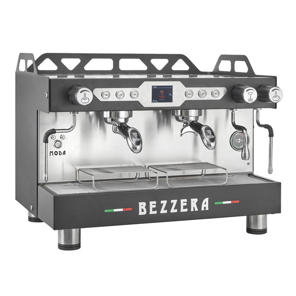 Bezzera 2 Group Moda DE PID Espresso Machine  -  BZMODAPID2B - Whisk Hospitality - BZMODAPID2B