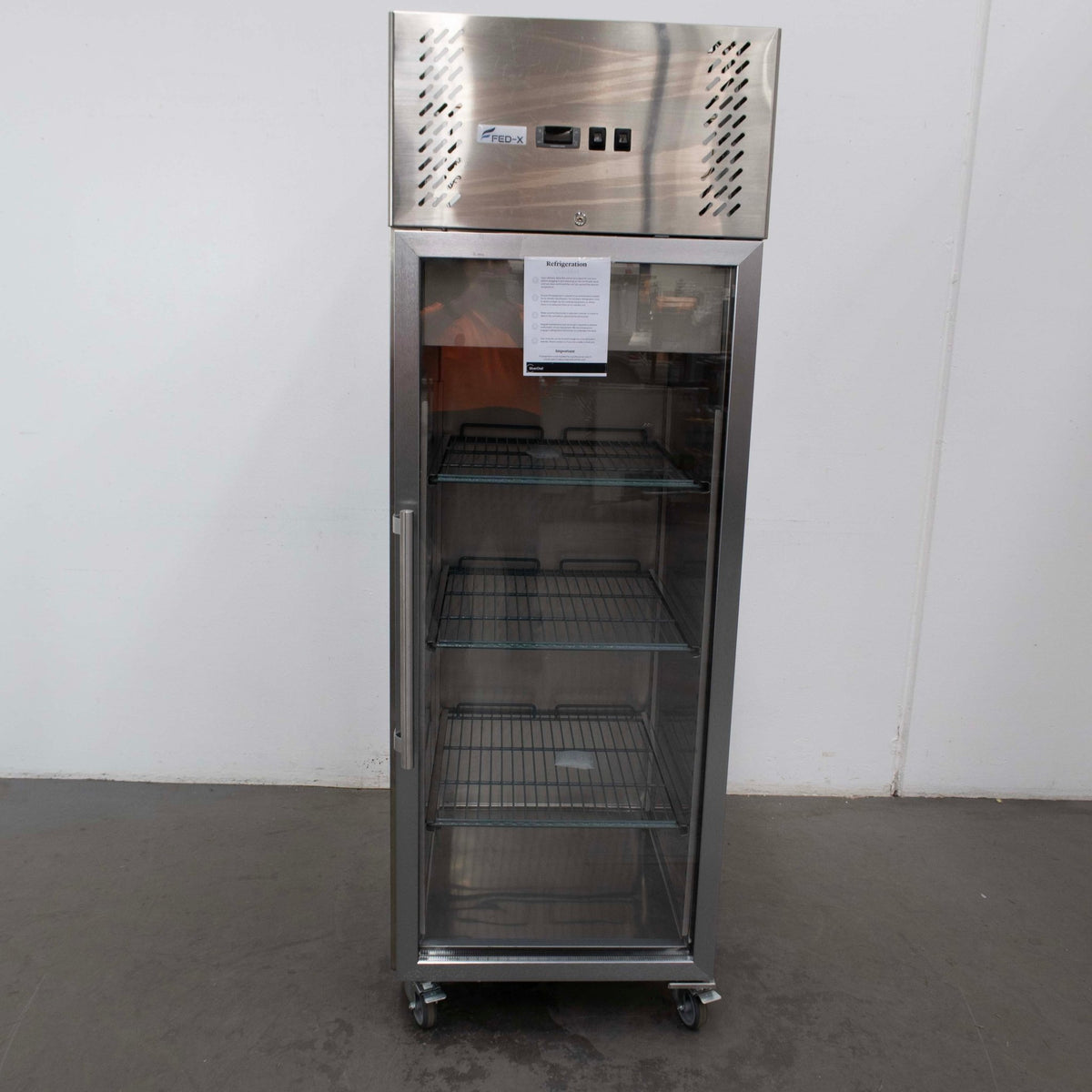 FED-X XURC600G1V Upright Fridge - Whisk Hospitality - 887004
