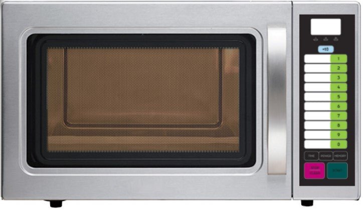 CM - 1043T Bonn Performance Range 1200W Commercial Microwave Oven - Whisk Hospitality - CM-1051T-1-1