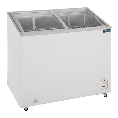 Polar G - Series Display Chest Freezer - 200Ltr GM498 - A - Whisk Hospitality - GM498-A