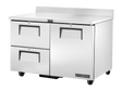 True Refrigeration Three Drawer Refrigerator with Splashback - TWT - 48D - 2 - HC - Whisk Hospitality - TWT-48D-2-HC