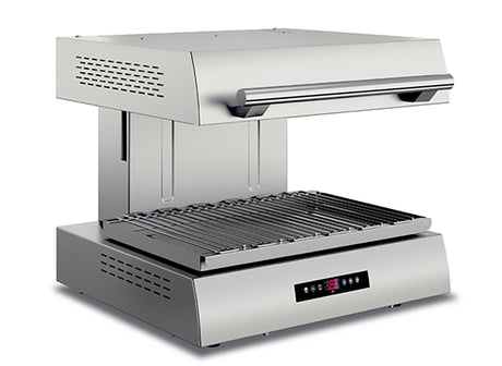 BARON Adjustable Height Ultra Rapid Electric Salamander With 540 x 365 mm Cooking Surface - Whisk Hospitality - SDSM6E