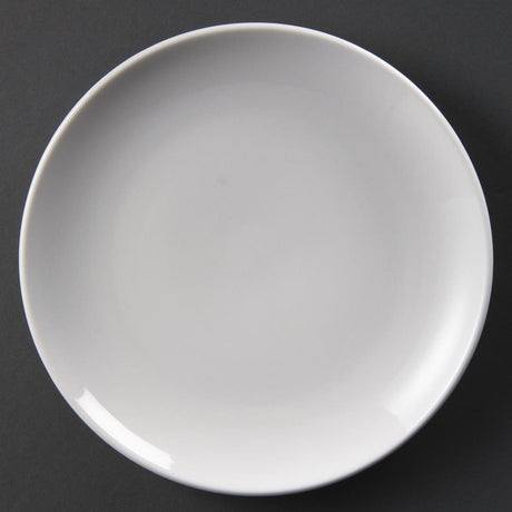 Olympia Whiteware Coupe Plate - 23cm 9" (Box 12) U078 - Whisk Hospitality - U078
