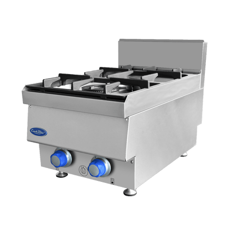 Cookrite 2 BURNER COOK TOP 650 LPG AT65G2B - C - LPG - Whisk Hospitality - AT65G2B-C-LPG