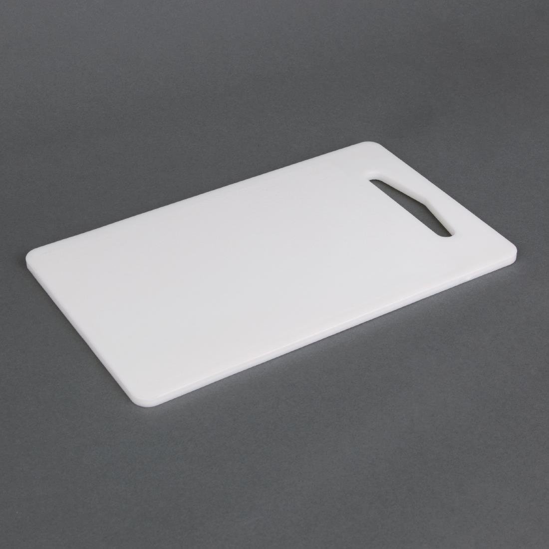 Low Density Cutting Board White - 150x250x6mm 6x10x1/4" CD269 - Whisk Hospitality - CD269