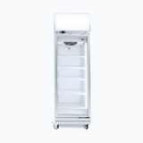 Bromic Upright Display Fridge - 444L - 1 Door - Flat Glass - Lightbox - Whisk Hospitality - GD0500LF