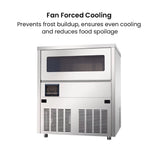 Blizzard Under Bench Ice Maker Air Cooled - SN - 81B - Whisk Hospitality - SN-81B