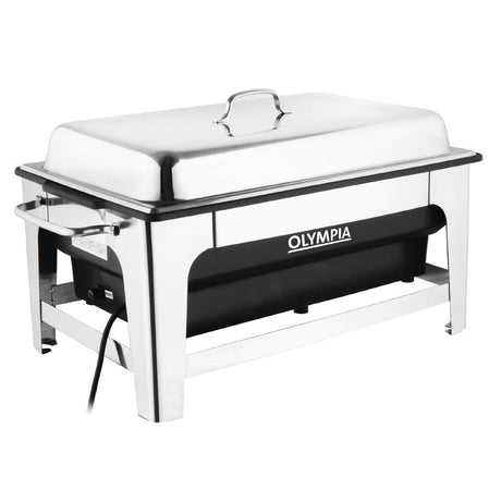 Olympia Electric Chafing Dish - 100mm deep pan with stand CM266 - A - Whisk Hospitality - CM266-A