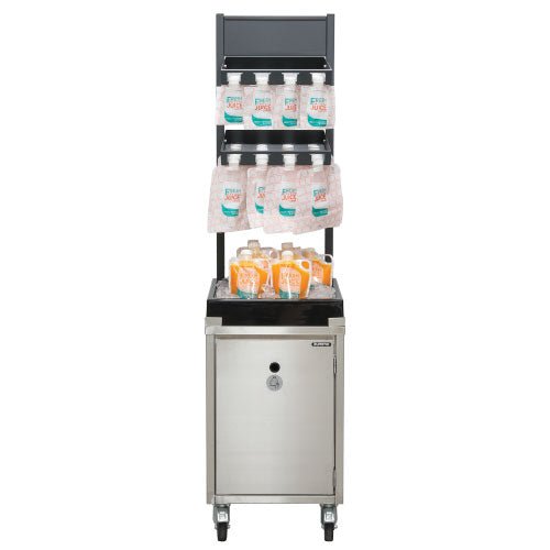 Zummo Ice Display SS With Graphite Pouch Rack - Whisk Hospitality - ZUMMO-IDU-SS-GP-POUCH