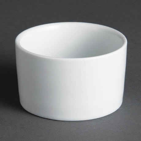 Olympia Whiteware Contemporary Ramekin - 7cm 2 3/4" (Box 12) U195 - Whisk Hospitality - U195