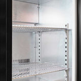 AG Twin Sliding Door Bar Fridge - Black Body & Doors BEER2 - SD - Whisk Hospitality - BEER2-SD