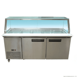 Thermaster PG180FA - YG Prep Fridge - Whisk Hospitality - 3PA-7688-FED-PG180FA-YG