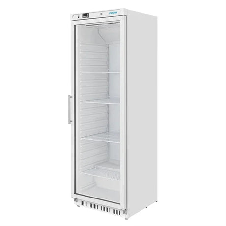 Polar C - Series Upright Display Fridge White - 400Ltr CZ786 - A - Whisk Hospitality - CZ786-A