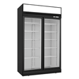 Thermaster Black Upright Double Glass Door Freezer - LG - 1006DF - Whisk Hospitality - LG-1006DF