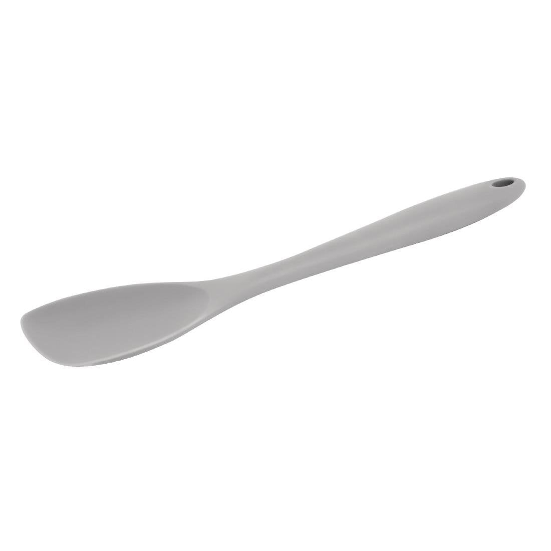 Vogue Silicone High Heat Spoonula Grey - 280mm DA528 - Whisk Hospitality - DA528