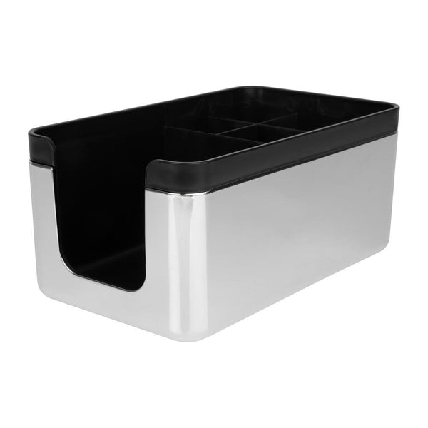 Olympia Kristallon Bar Caddy Chromed ABS HU098 - Whisk Hospitality - HU098