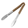 Hygiplas Colour Coded Serving Tong Brown - 300mm CB158 - Whisk Hospitality - CB158