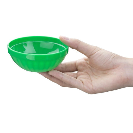 Olympia Kristallon Polycarbonate Bowl Green - 190ml 6.7oz 102mm 4" (Box 12) CE275 - Whisk Hospitality - CE275