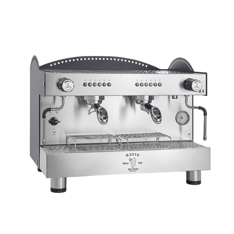 Bezzera 3L Black 2 - Group Professional Espresso Machine BZB2016B2DE - Whisk Hospitality - BZB2016B2DE