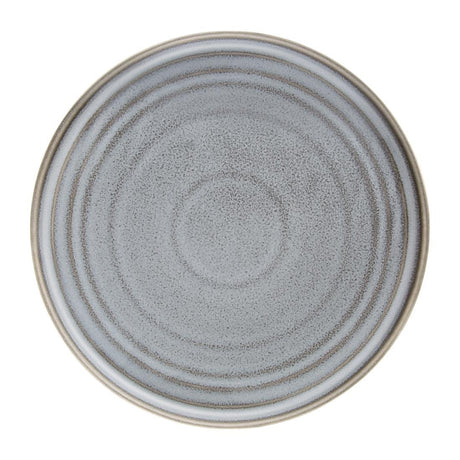 Olympia Cavolo Charcoal Dusk Flat Round Plate - 270mm (Box 4) FD922 - Whisk Hospitality - FD922
