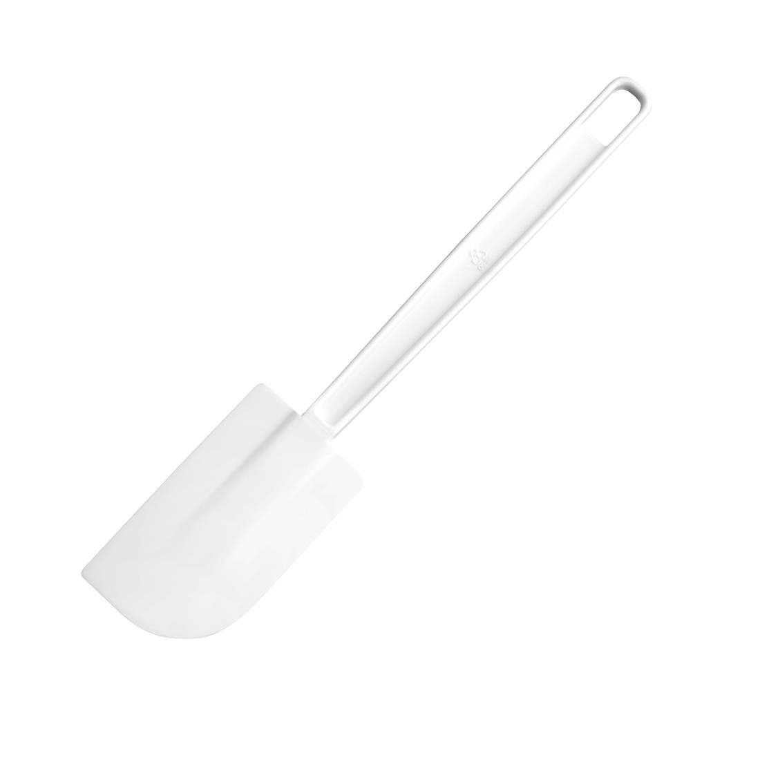 Vogue Rubber Spatula White - 254mm 10" J081 - Whisk Hospitality - J081