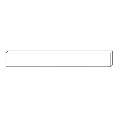 BARON Stainless Steel Front Kick Plate (M240). - Whisk Hospitality - ZA240